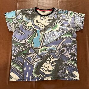 AOP Imperious Samurai Double Sided Shirt - Size XXL